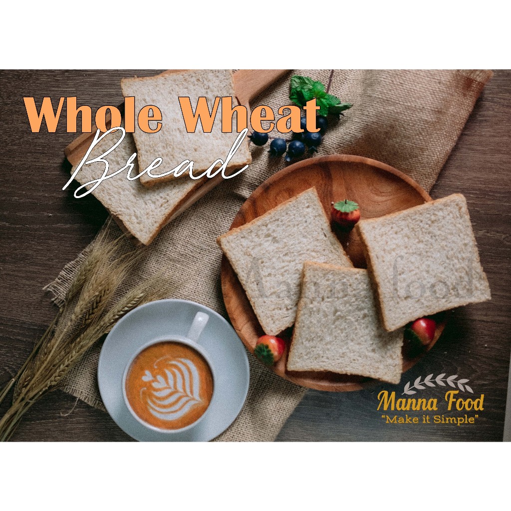 Roti Tawar Gandum / wheat bread isi 20 slice