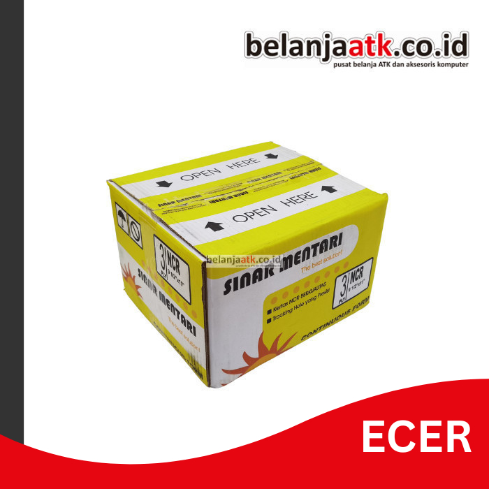 

[PAK] Continuous Form 3 Ply 9 ½” x 11” Sinar Mentari (inch)