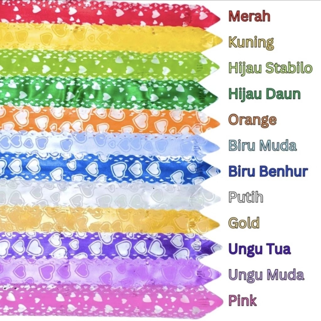 

pita TARIK RENDA serut parcel kado souvenir