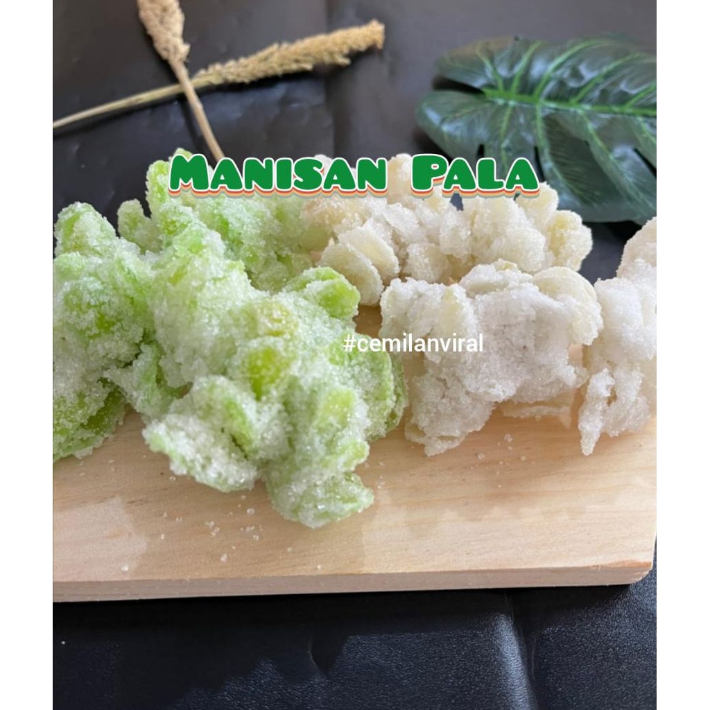 

Cemilan Viral Manisan Buah Pala Hijau Putih Manis Enak Camilan Jadul Food Snack