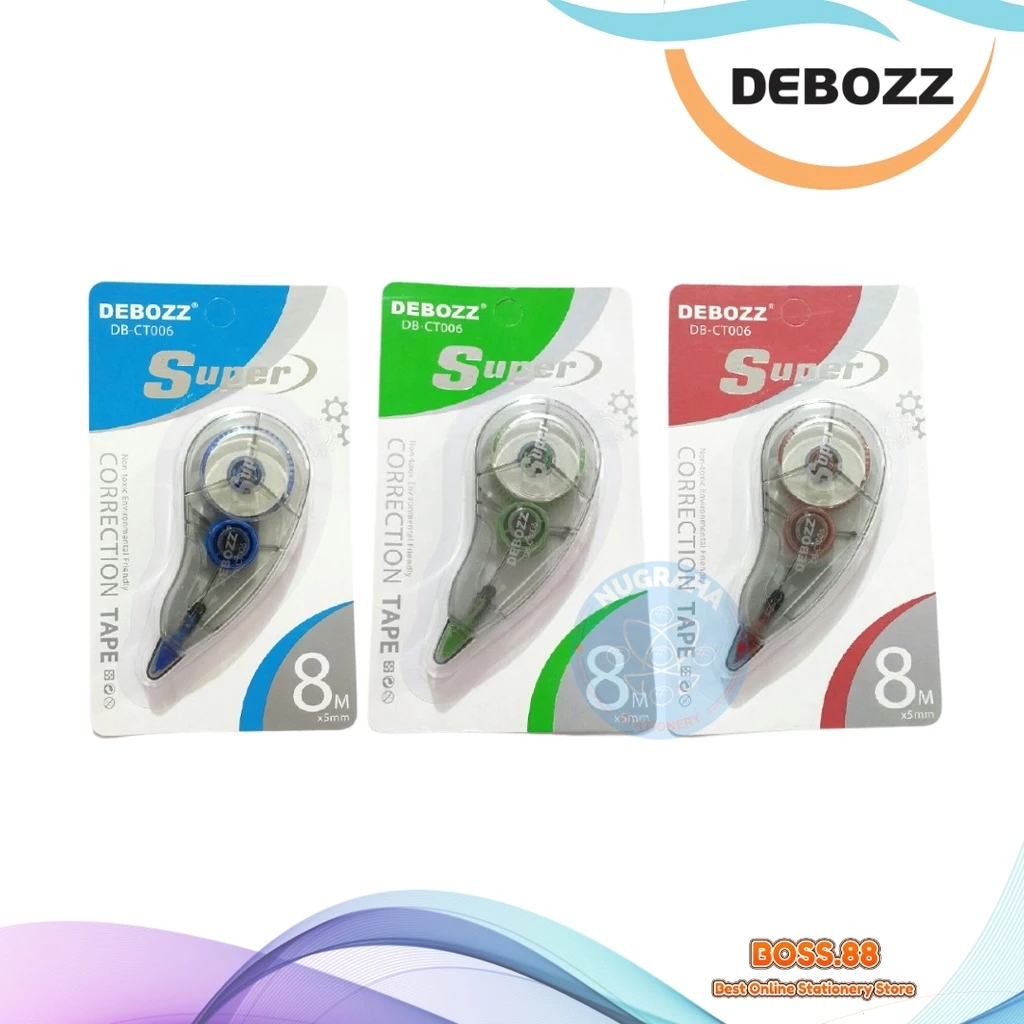 

CORRECTION TAPE DEBOZZ CT-006 (1 PCS)