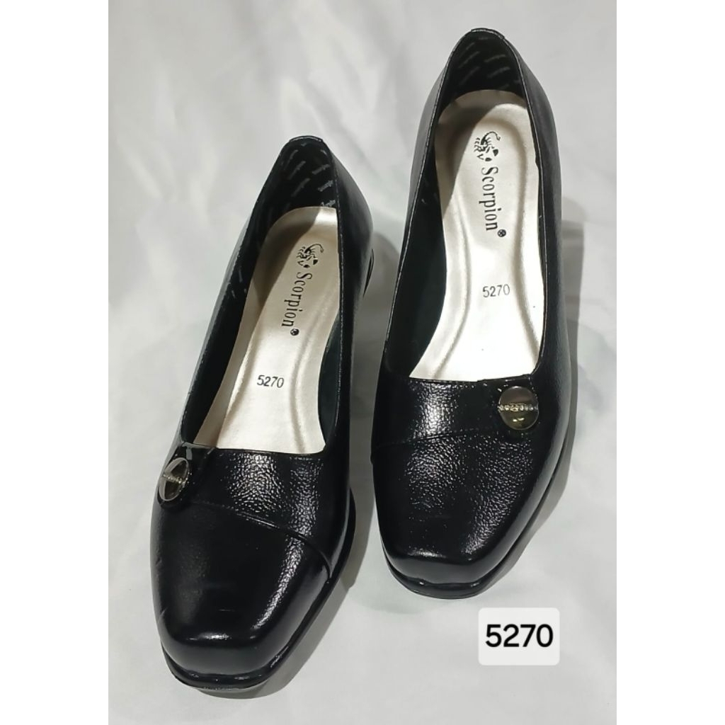 Sepatu scorpion - 5270 Sepatu Kulit pantofel wanita