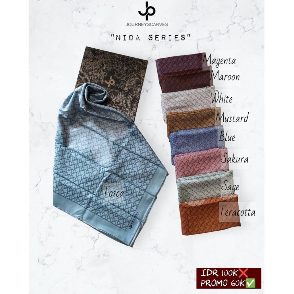 PROMO Hijab NIDA by journey scarves ORI