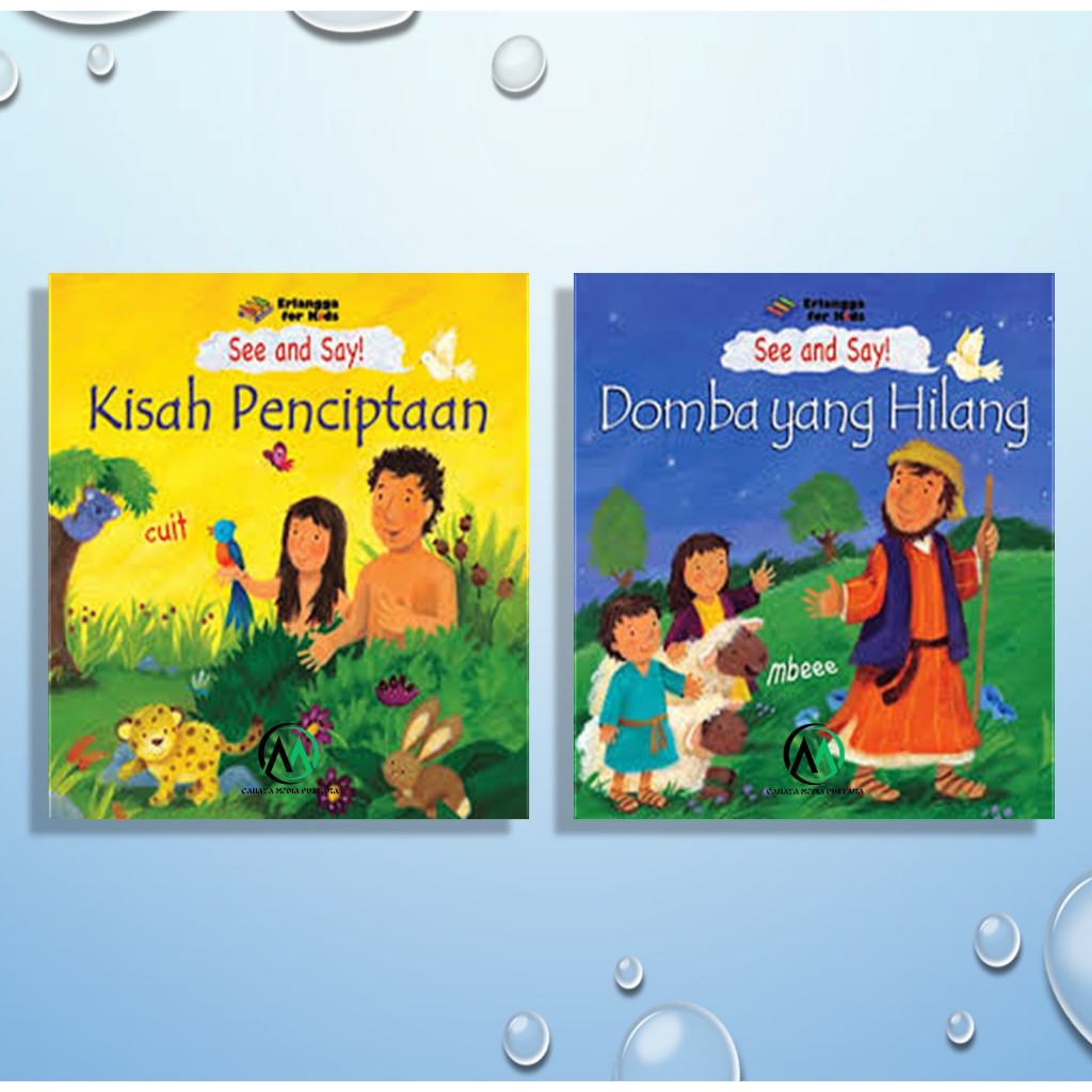 [Penerbit Erlangga] SEE AND SAY KISAH PENCIPTAAN & DOMBA YANG HILANG