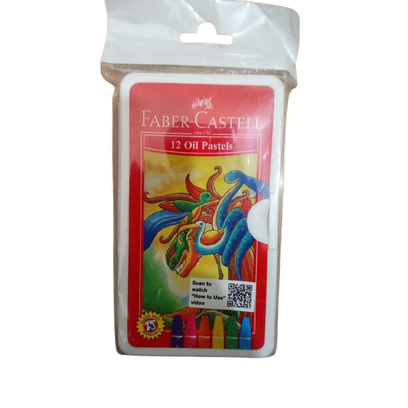 

Crayon Oil Pastel Faber Castell 12 Hexagonal ( Set )