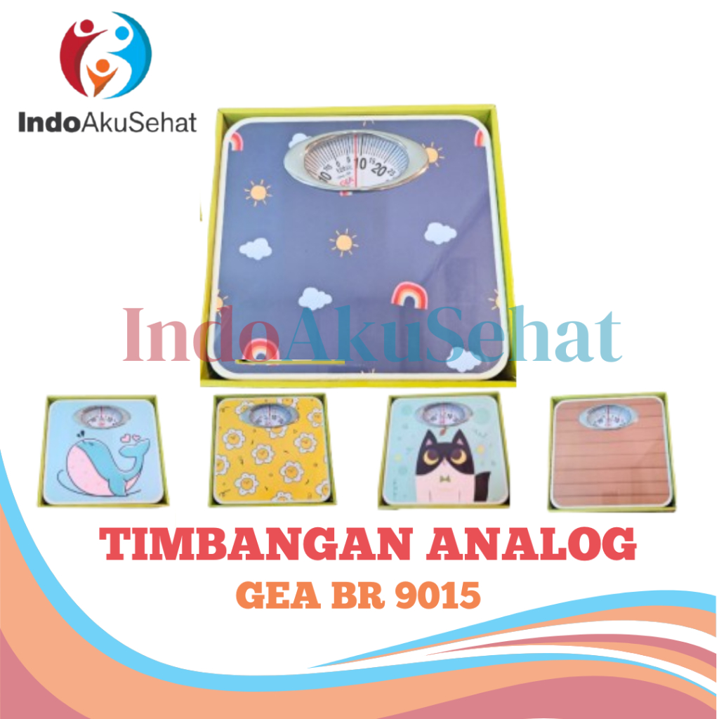 TIMBANGAN BADAN ANALOG GEA BR 9015 TIMBANGAN BADAN JARUM MANUAL GEA