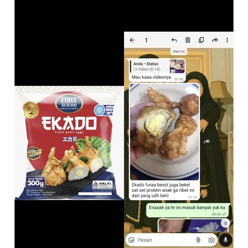 

ekado isi telur enak best seller