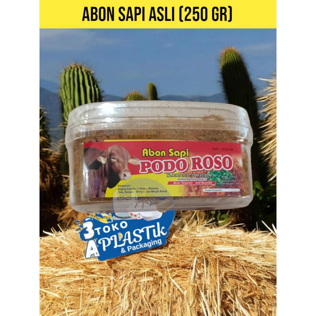 

ABON SAPI ASLI MURNI (250 GR)
