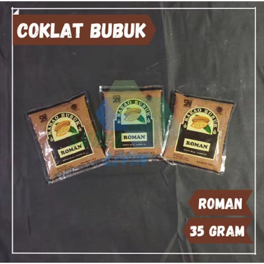 

ROMAN COKELAT BUBUK 35GR