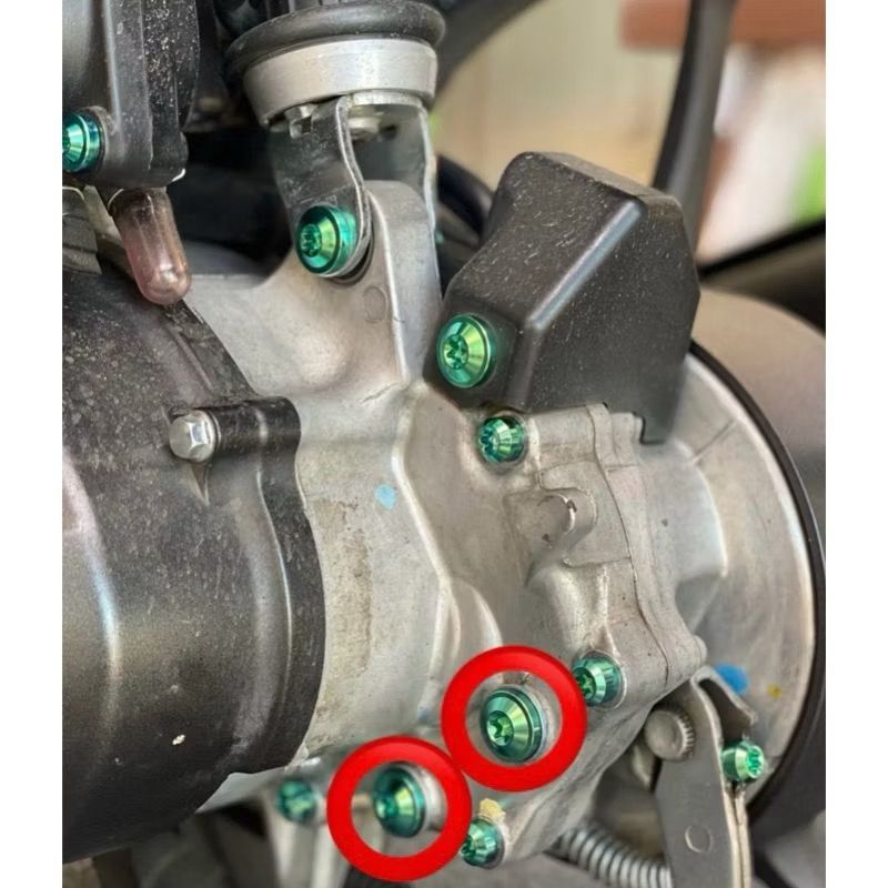 BAUT TUTUP OLI GARDAN HONDA BEAT VARIO SCOOPY TITANIUM GRADE 5 ORI VIETNAM