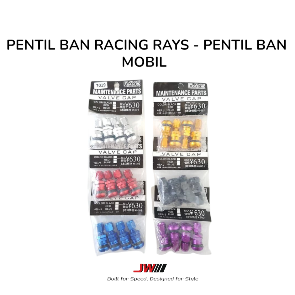 PENTIL BAN RAYS VALVE CAP - PENTIL BAN RACING RAYS - PENTIL BAN MOBIL