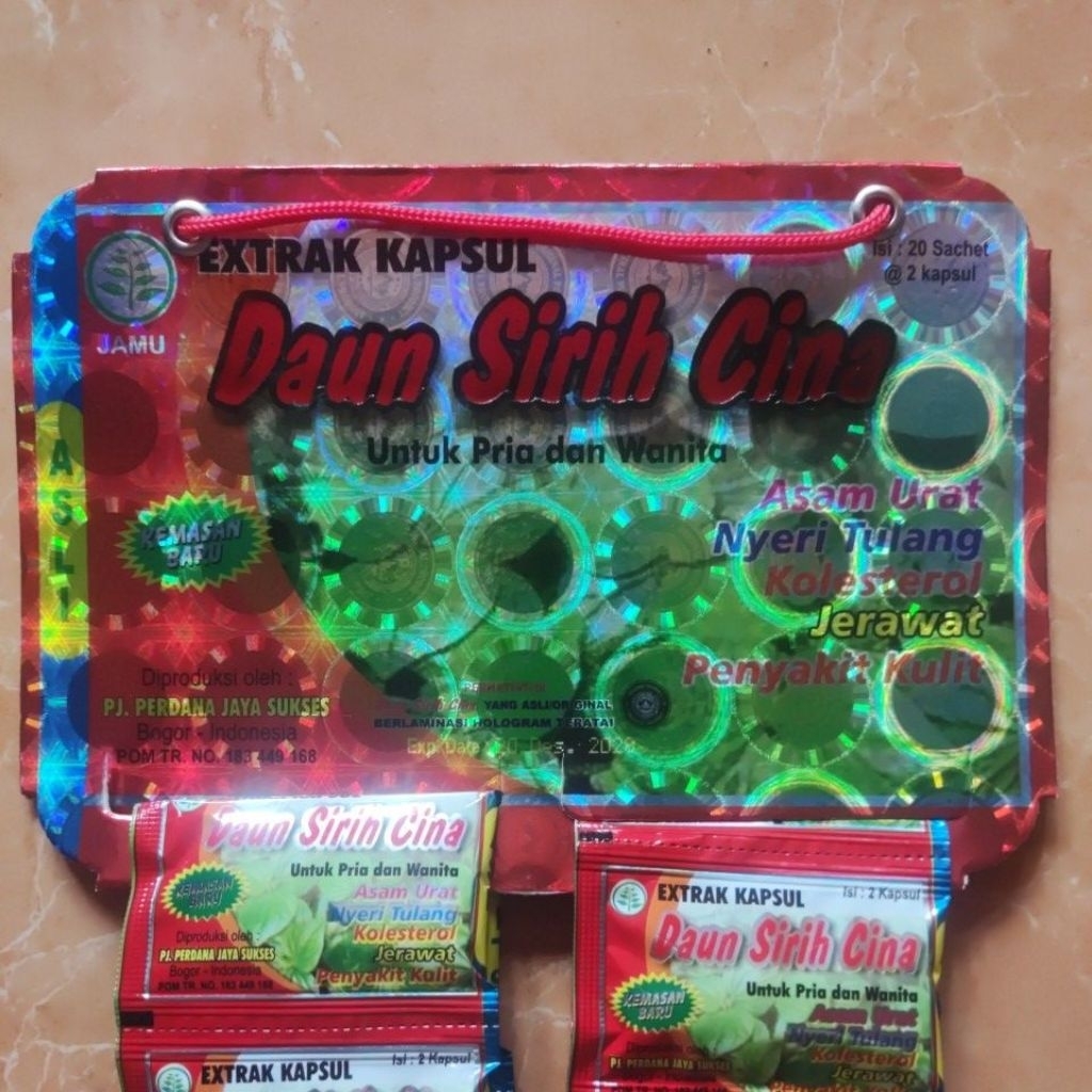 

Jamu Daun sirih Cina original