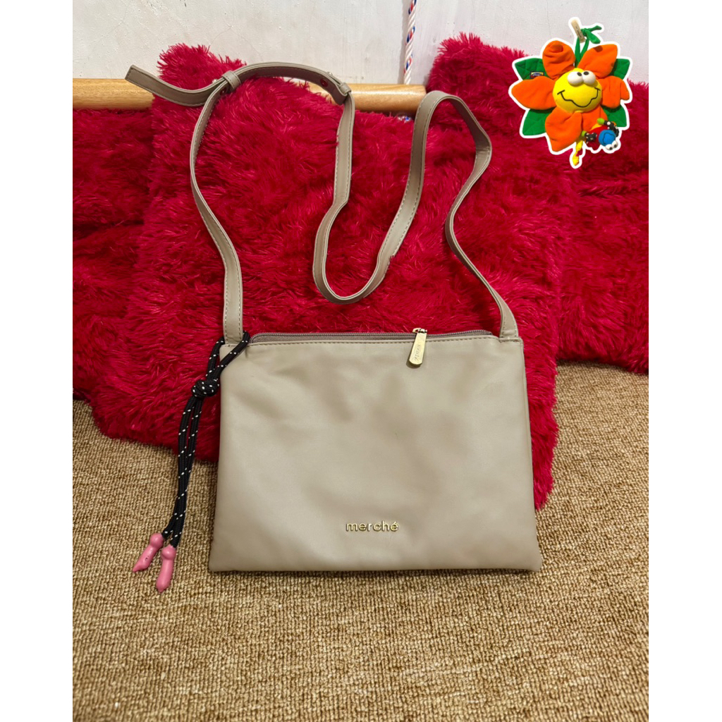 (SOLD) MERCHE Emily Tas Selempang Wanita (baca deskripsi) - merche pl tas slingbag merche murah