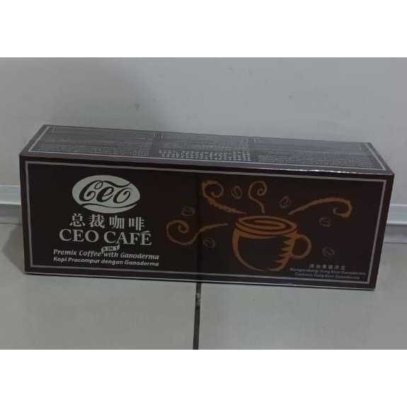 

CEO Shuang Hor Double Crane Cafe 3 in 1 Ganoderma Coffee Without Sugar (20 SACHET)