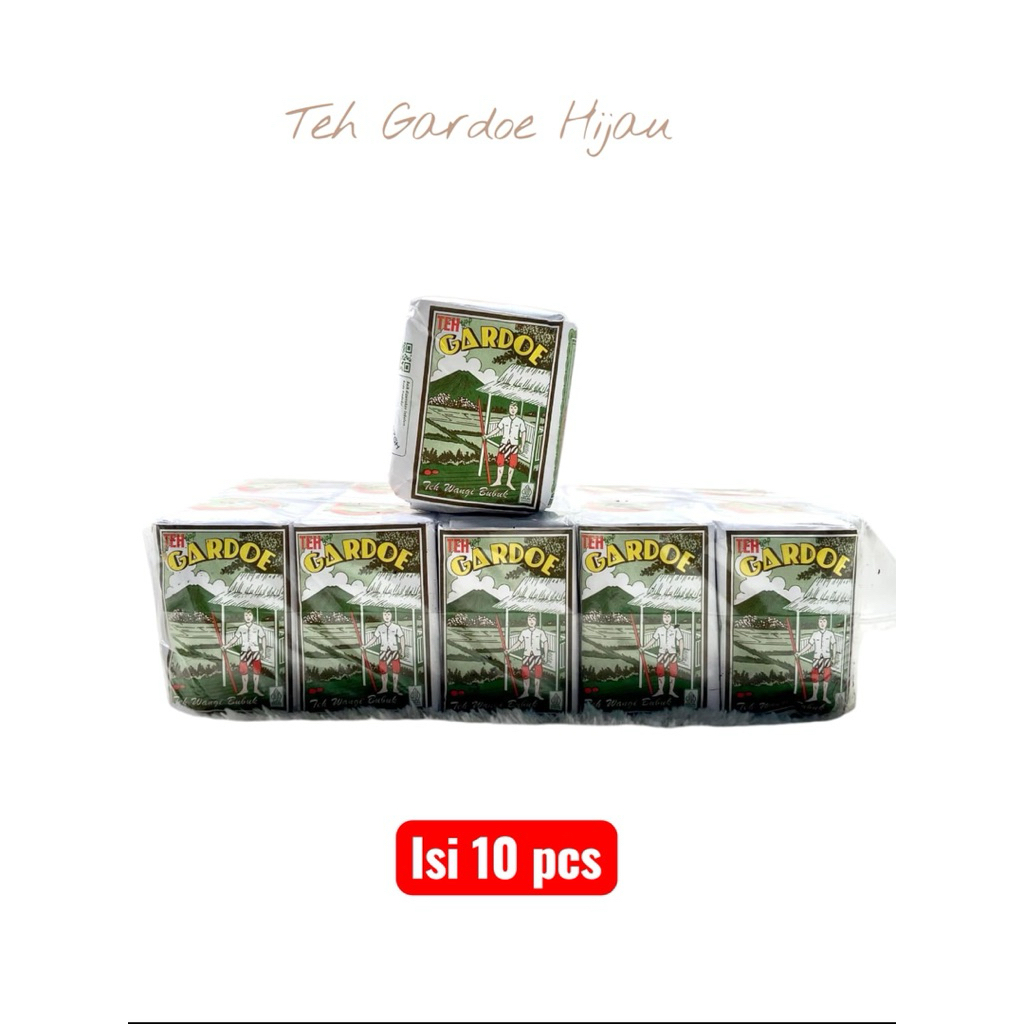 

Teh Gardoe Hijau/Ungu isi 10 pcs/Slop Termurah. Grosir (10 Slop ke Atas)