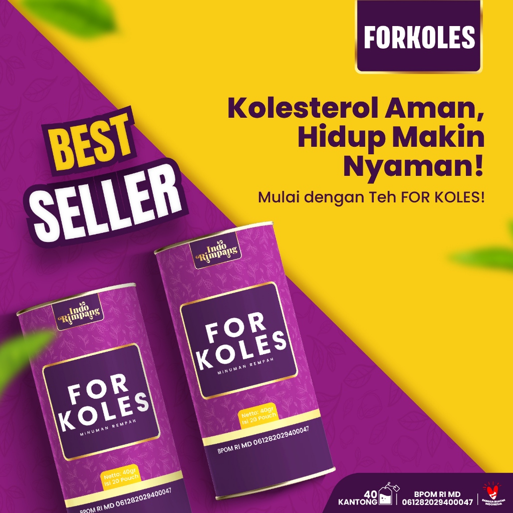 

Forkoles Teh Rempah Sehat Perpaduan Temulawak Rosella Mengkudu & Daun Salam Teh Rimpang For Koles Bantu Stabilkan Lonjakan Tensi & Gula Darah Kolesterol