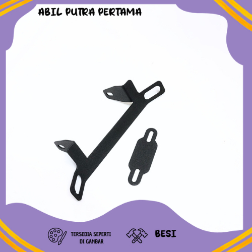 BRACKET DUDUKAN LAMPU TEMBAK NEW PCX 160 KOLONG MODEL TANDUK LAMPU TEMBAK PCX 160 NEW BARU