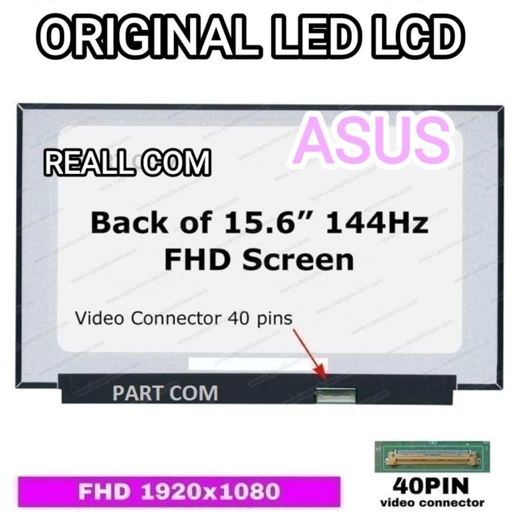 LCD Lcd Laptop Asus TUF A15 FA506 FA506I FA506ICB FA506II FULL HD - 165Hz