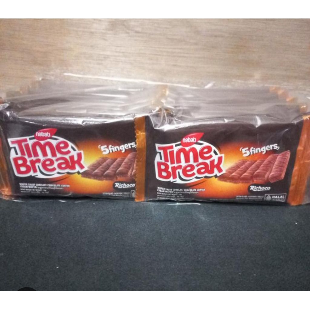 

Nabati Time Break 14 Gram 1 Pack isi 20 Pcs