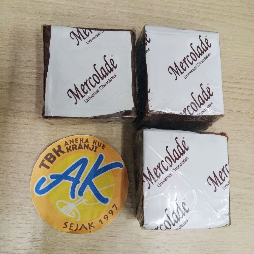 

MERCOLADE COKLAT BATANG BLOK REPACK 250GR