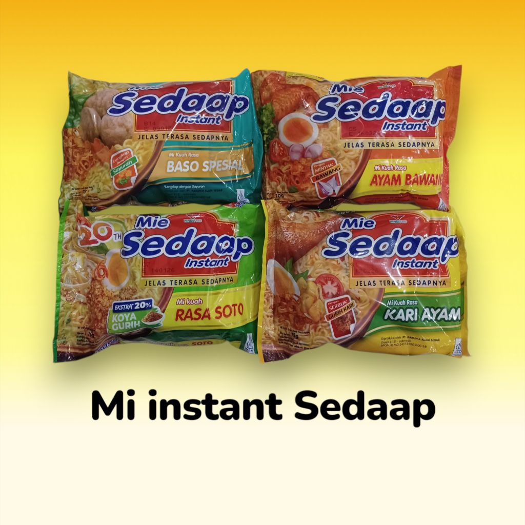 

MI INSTANT SEDAAP