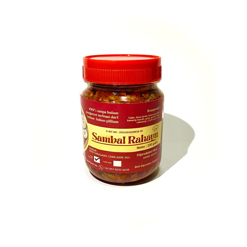 

Sambal Ikan Cakalang Rahayu 200gram [Freshmade]