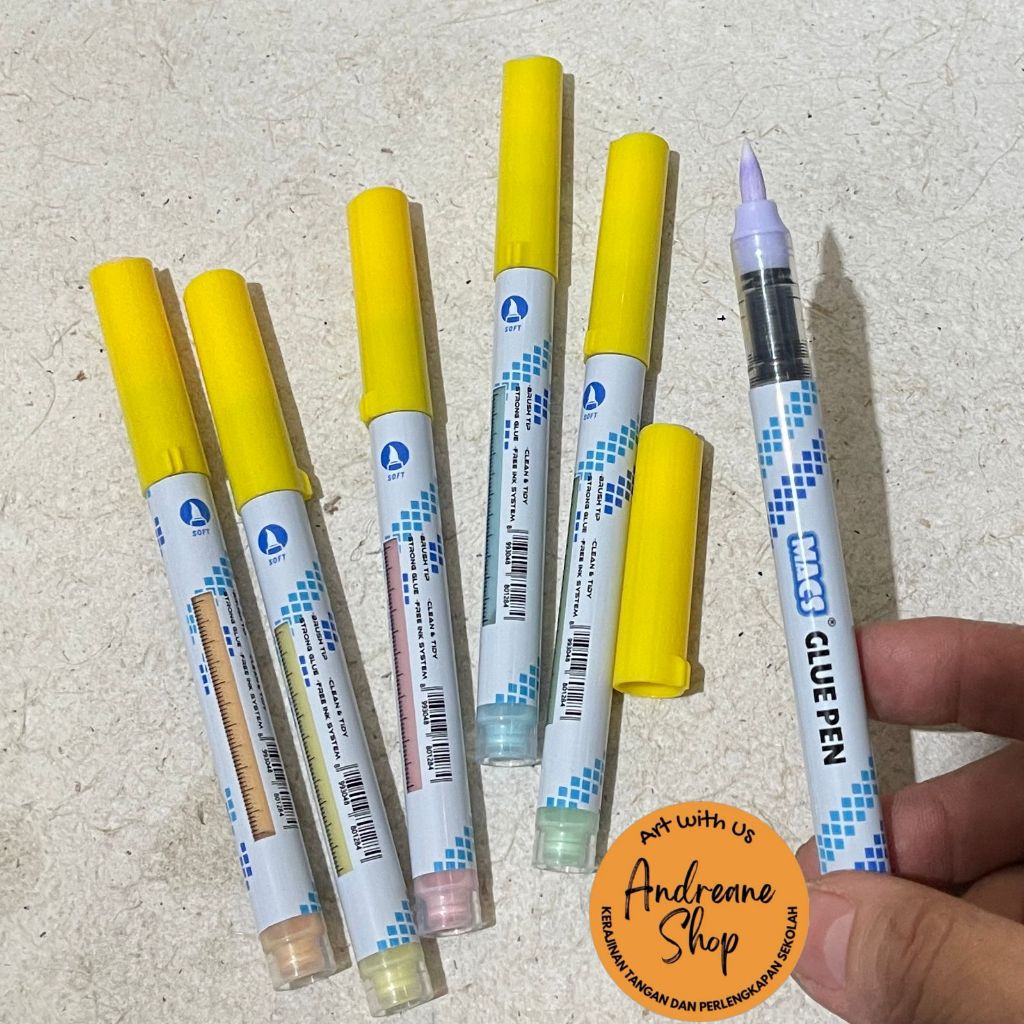 

Glue Pen Soft Brush MACS – Lem Praktis dengan Hasil Rapi dan Kuat