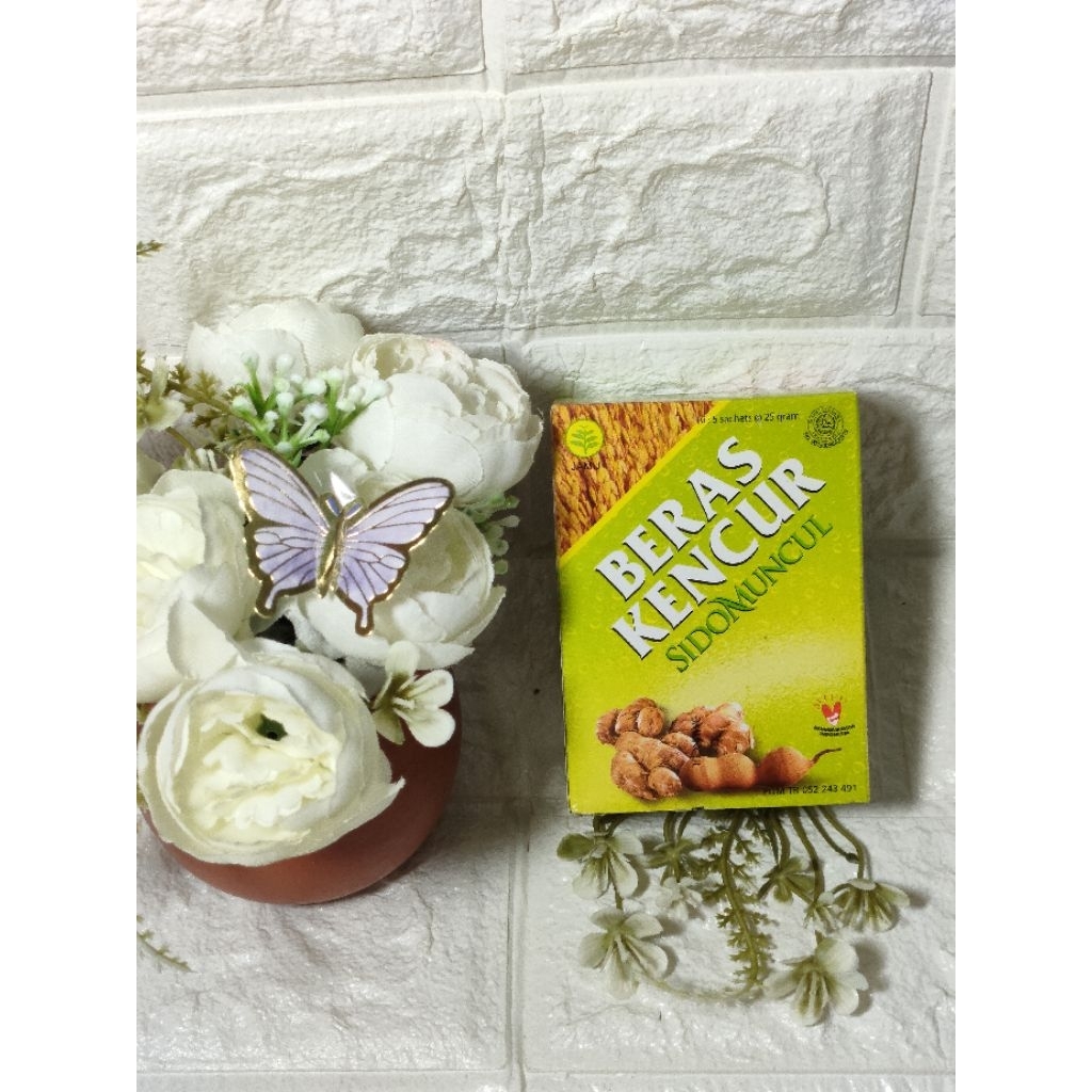 

JAMU INSTAN BERAS KENCUR SIDO MUNCUL 1 Dus Isi 5 Sachet