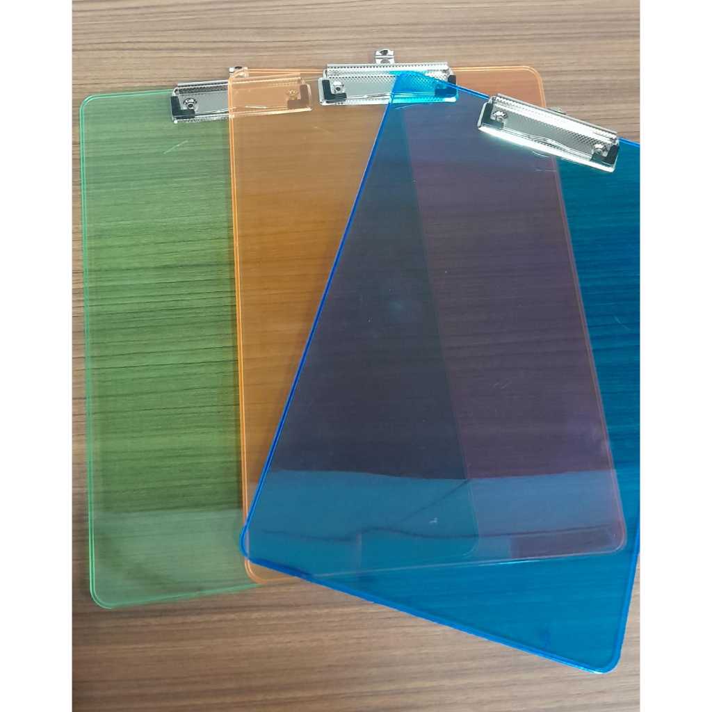 

DEFECT SALE Clipboard Acrylic F4 / Papan Jalan Akrilik F4 / Papan Ujian Transparan