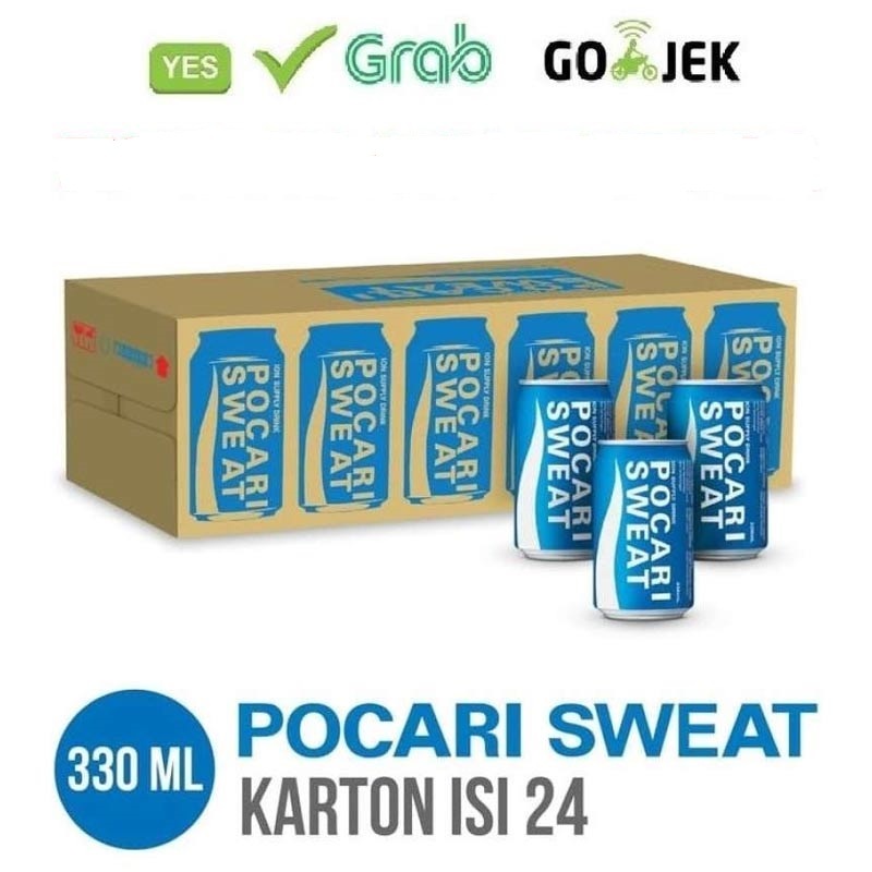 

POCARI KALENG 330 ML, pocari sweat minuman isotonik per 1 dus