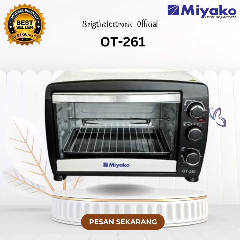 Oven Toaster Miyako OT261 26L/OT-261/OT 261/Oven Miyako/Miyako Oven/Oven Toaster/Oven Murah Miyako
