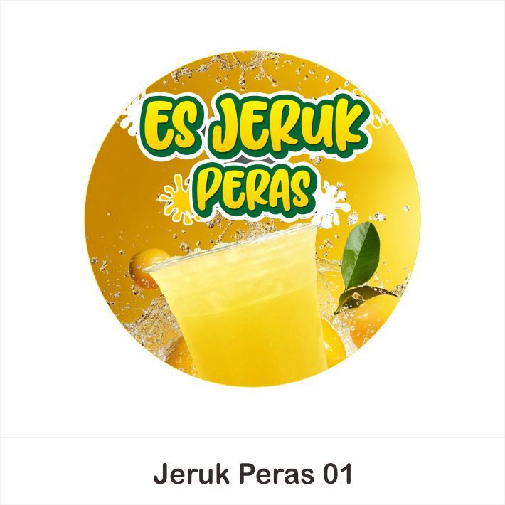 

[COD] 160pcs Stiker Label Jeruk Peras