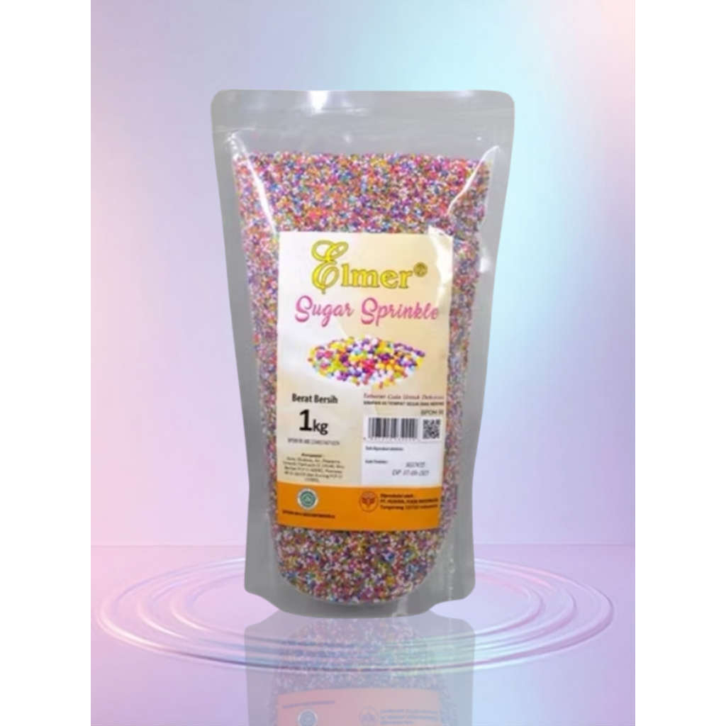 

Elmer Sprinkle 1KG - Hiasan Kue Edible Decorative Sugar Sprinkles