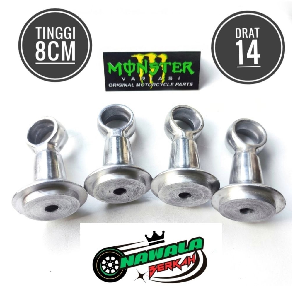 PENINGGI SHOCK BELAKANG MEGAPRO TIGER GL PRO VERZA THUNDER / ANTING SHOCK BELAKANG