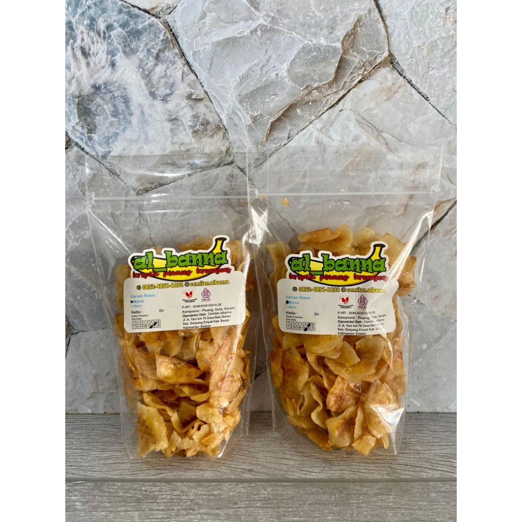 

Keripik Pisang Manis Al Banna