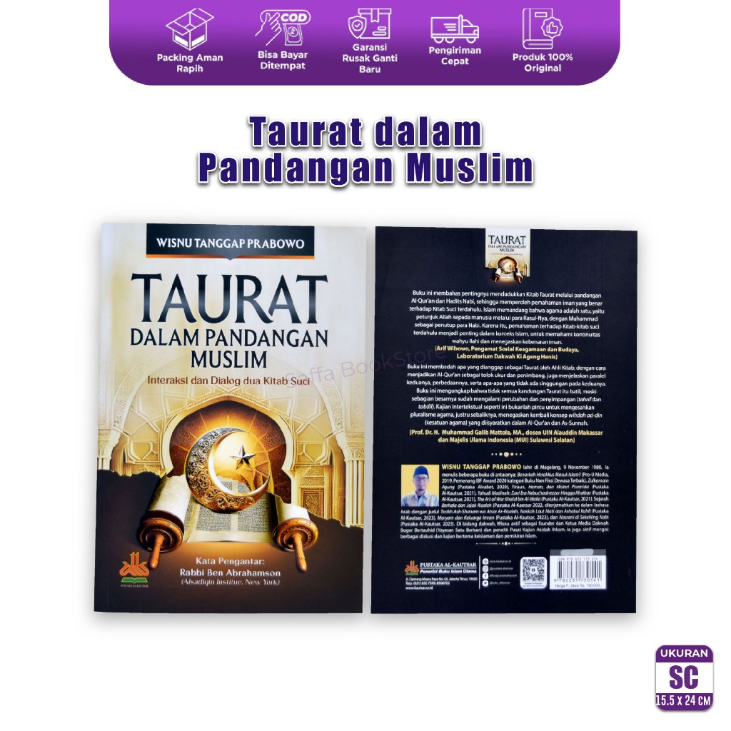READY Taurat Dalam Pandangan Muslim Interaksi dan Dialog Dua Kitab Suci Pustaka Al Kautsar