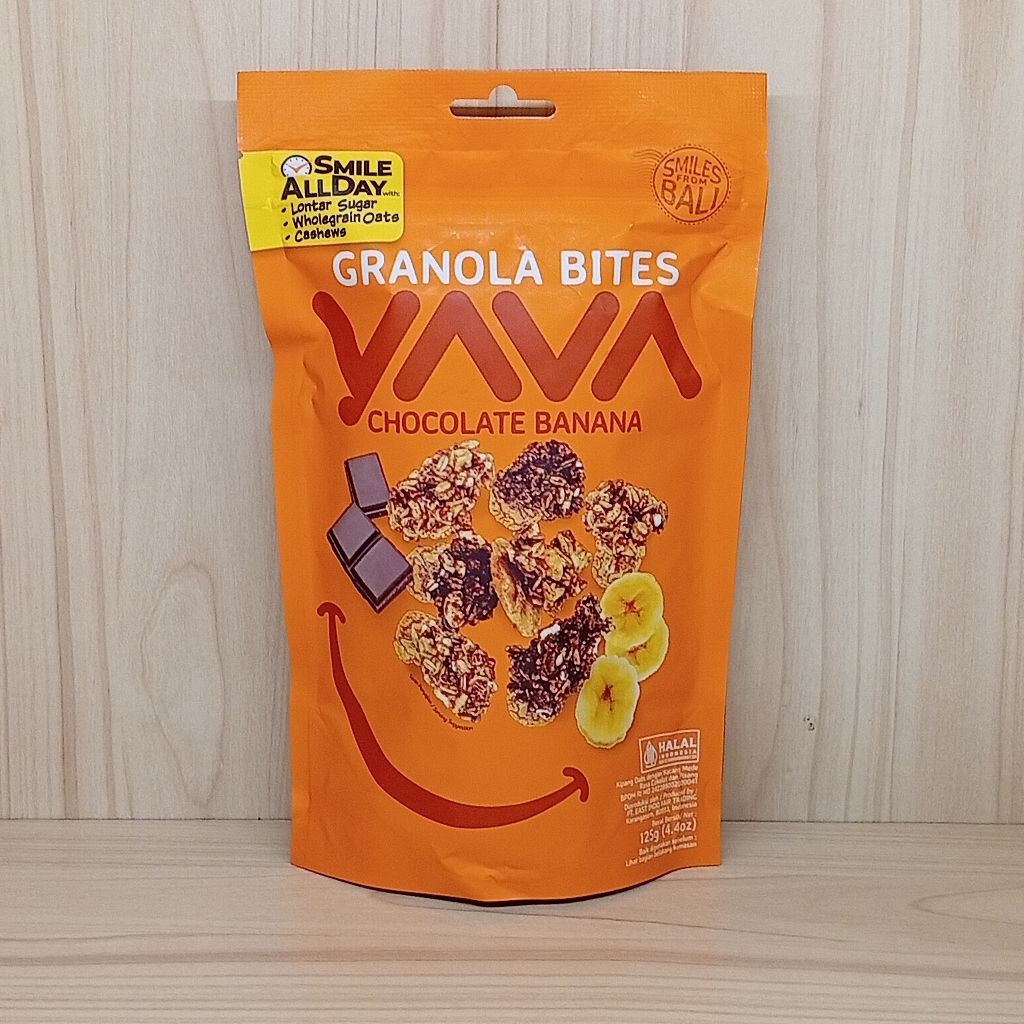 

Granola Bites Chocolate Banana By Yava 125gr