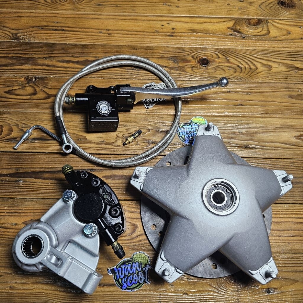 Discbrake Cakram Set Terminator Vespa Px New Px NPX Excel Exclusive Spartan