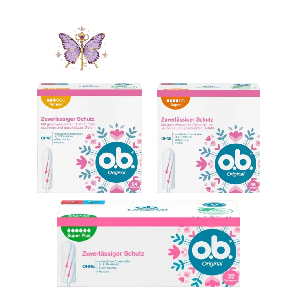 [Ready Stock] OB Tampon Original Normal Super Super Plus | OB Tampon Original Jerman | ob Tampon Ori
