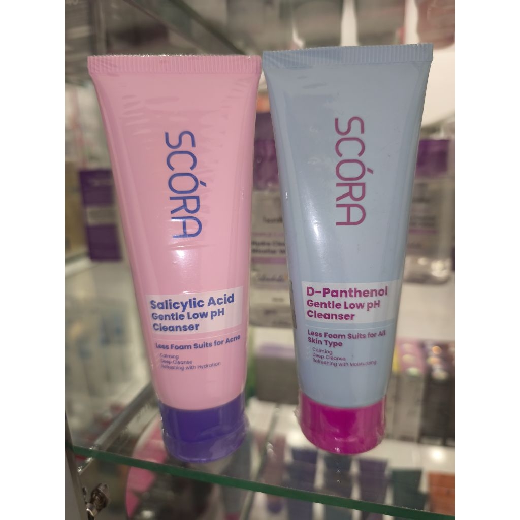 SCORA SALICYLIC ACID GENTLE LOW PH CLEANSER & D-PANTHENOL GENTLE LOW PH CLEANSER