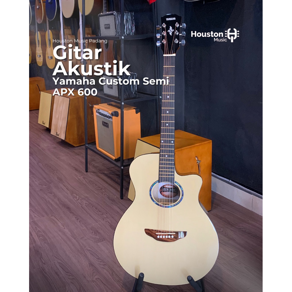 Gitar Akustik Yamaha APX 600 Custom Semi