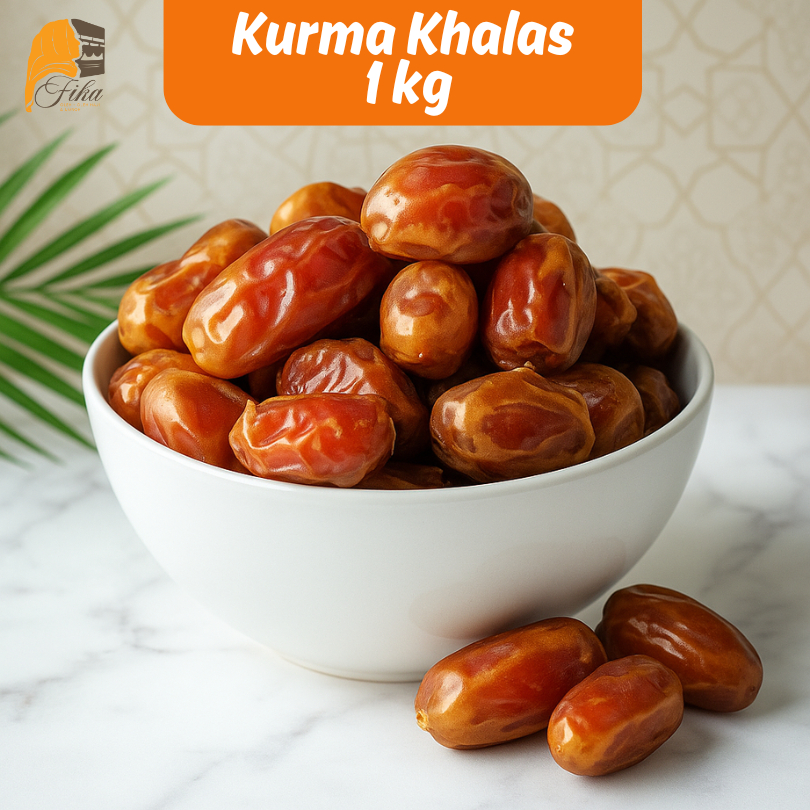 

Kurma Khalas 1Kg Premium Original Timur Tengah High Quality Oleh Oleh Haji dan Umroh