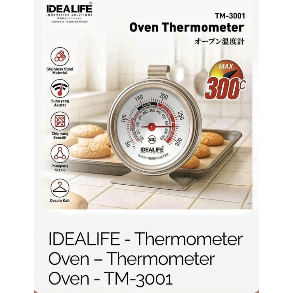 Thermometer Oven Idealife