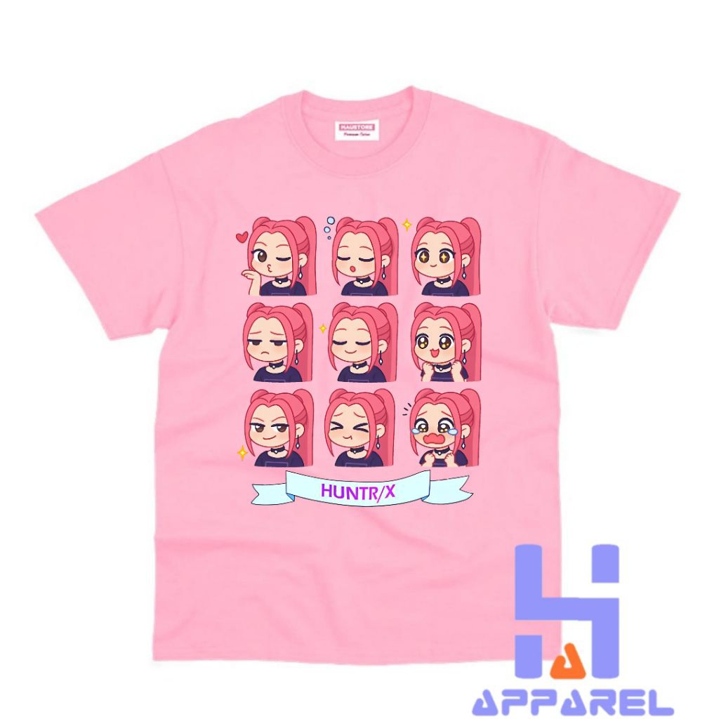 BAJU ANAK KAOS ANAK KARAKTER MIRA HUNTRIX KPOP DEMON HUNTERS