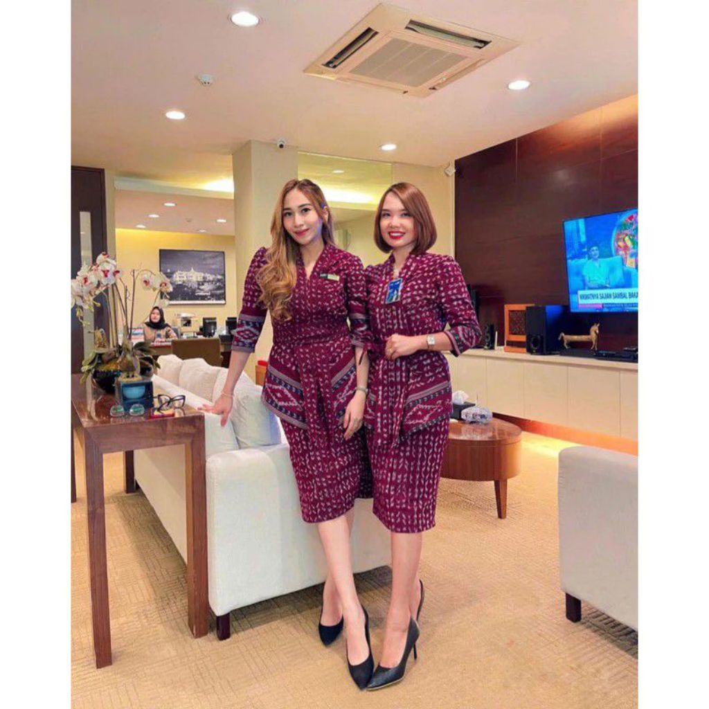 Set Baju Kantoran Set Rosse Kemeja Kantoran Dress Pesta baju Formal