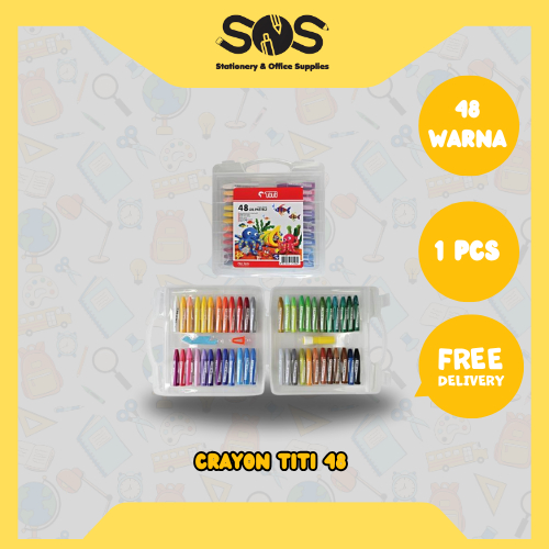 

Crayon Titi 48 Warna 1 pcs