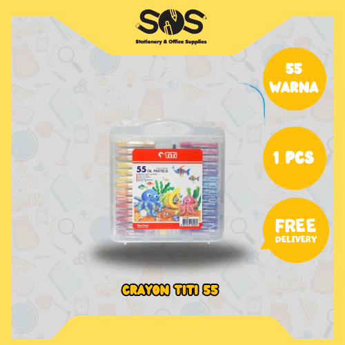 

Crayon Titi 55 Warna 1 pcs