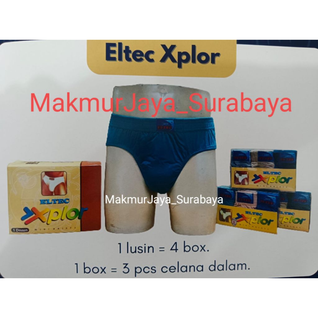 Celana Dalam Pria - Eltec EXPLORE ( isi 3Pcs)