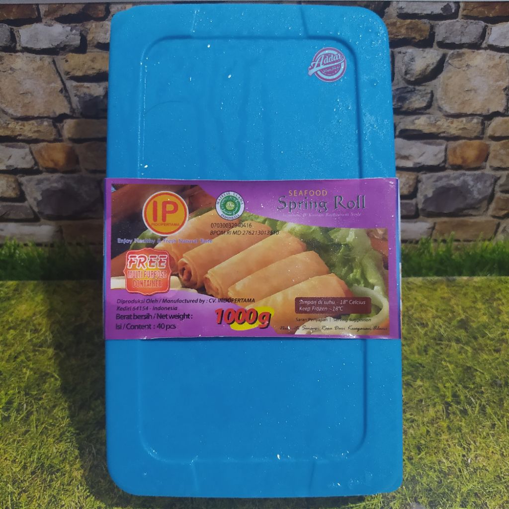 

IP Springroll Seafood 1 kg (Lumpia Seafood)