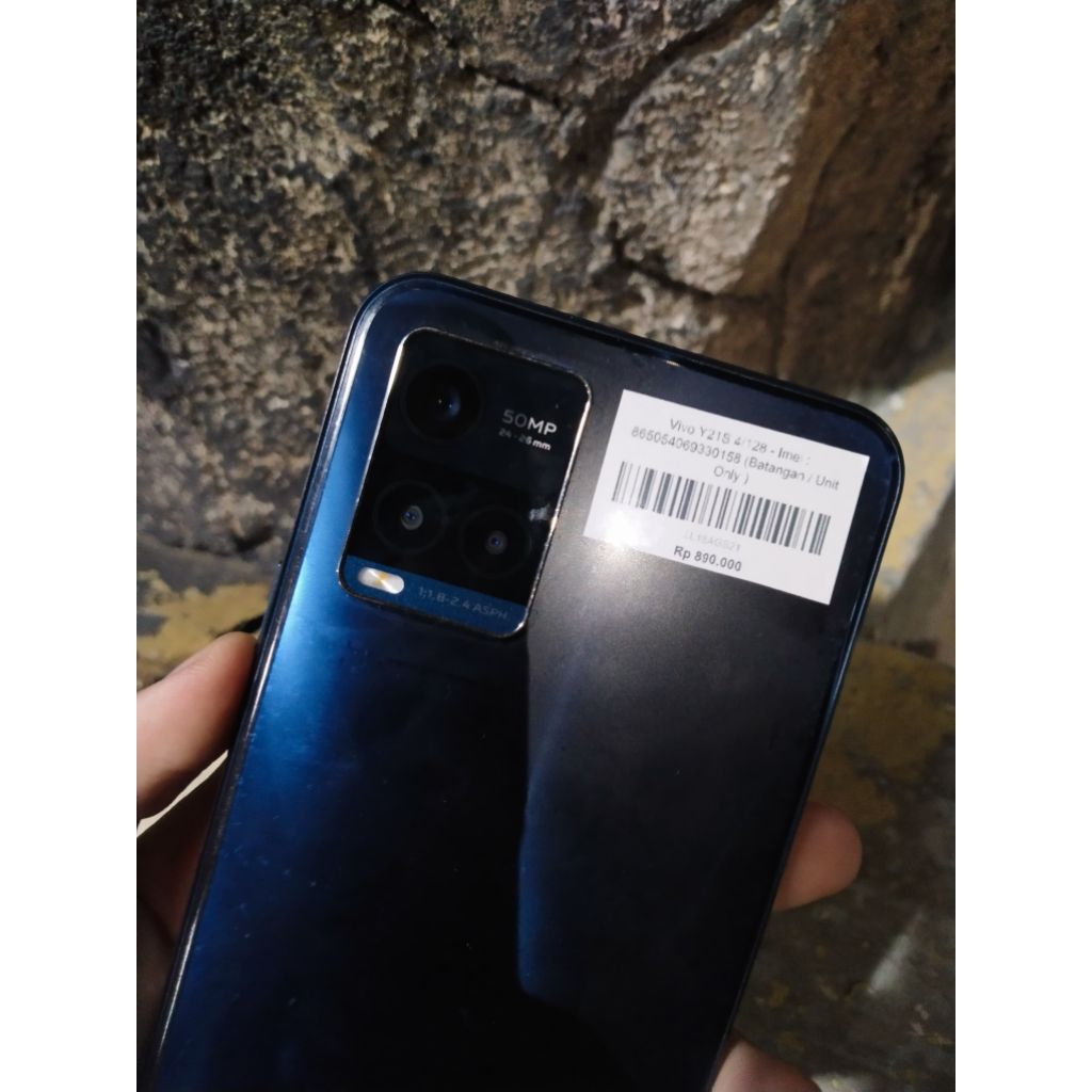 Vivo Y12S 4/128 Second ORI Resmi Unit Only Batangan